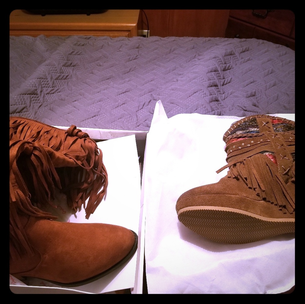 Boutique boots and bootie